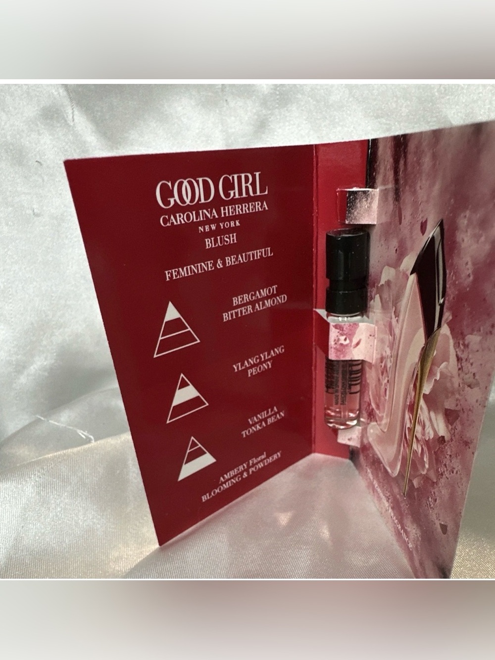 Carolina Herrera Good Girl Blush EDP Mini 7ml with Sample Blush Spray 1.5ml NEW - Picture 4 of 5